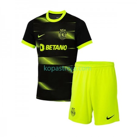 Billiga Fotbollströjor Sporting Clube de Portugal Barn Borta tröja 2022/23 Kortärmad